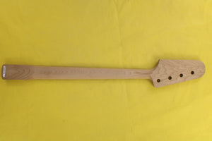 Roasted Flame Maple & Ebony Bass Neck - 704519